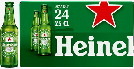 Heineken Bier 24 x 25cl